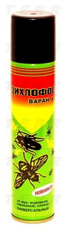Средство от насекомых Дихлофос "ВАРАН" универсальный эконом 200 мл аэрозоль