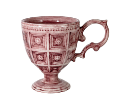Кружка Augusta, 350 мл, материал: керамика, цвет розовый