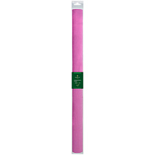 Цветная бумага крепированная "Розовая" в рулоне 50*250 см