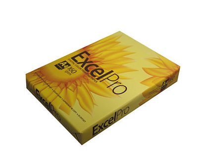 Бумага Excelpro Sun Flower А-4, плотность 160 г/м2, белизна 167%, яркость 98,5% ISO, 250 листов,каландрированная без покрытия, матовая  бумага 