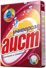 Стиральный порошок 400 гр "Аист-универсал" Универсальный, для машин активаторного типа и ручной стирки.