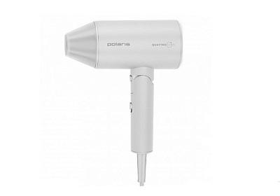 Фен Polaris PHD 2450TiP мощность 2400 Вт, 2 скорости,режимов нагрева 2, холодный воздух, насадка-концентратор, цвет белый