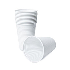 Стакан одноразовый пластиковый 200 мл 100шт/уп.