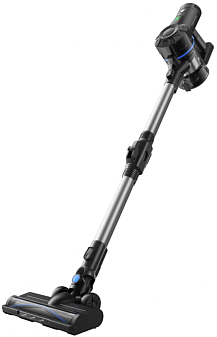 Пылесос ручной Dreame Trouver J10 мощность 150/45 Вт. Объем пылесборника 0.5 л. Аккумулятор Li-Ion, емкость 2200 мAч, напряжение 14.8В. Светодиодная многофункциональная щетка. Цвет черный.