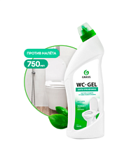 Чистящее средство для сантехники Grass "WC-GEL" 750 мл Антибактериальное, НЕ содержит хлор
