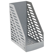 Вертикальный накопитель пластиковый Стамм "XXL" ширина 160 мм, цвет серый