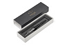 Ручка PARKER К63 Jotter Bond Street Black CT, синий стержень, корпус: нержавеющая сталь/лак/хром, подарочная коробка