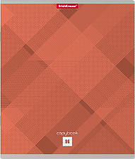 Тетрадь 96 клетка скоба ErichKrause "Soft Lines" обложка мелованный картон,  5 дизайнов