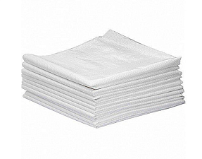 Мешок для мусора ПОЛИПРОПИЛЕН с п/э вкладышем, 56х97см, плотность 90 г/м2, до 50кг, цвет белый.