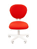 Кресло детское CHAIRMAN Kids 108 обивка - красная ткань. Пластиковая крестовина. Механизм Пиастра. Нагрузка до 60 кг.