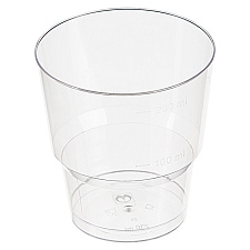 Стакан одноразовый 200 мл "Кристалл" прозрачный 50 шт/упак