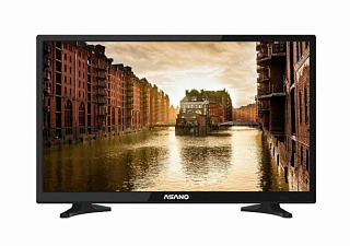 Телевизор 32 LED ASANO 32LH8010T чёрный, Full HD, 60 Гц, DVB-T2, DVB-S2,32HDMI,Smart TV(Яндекс), 2 USB, 