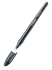 Ручка шариковая STABILO Performer 898/1-10-46, масляный черный стержень, 0,38 мм, пишущий узел-игла, черный корпус
