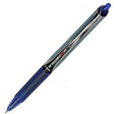 Ручка-роллер автоматическая Pilot BXRT-V5, синий стержень, 0,5 мм, игольчатый пишущий узел, металлический клипс