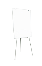Доска Флипчарт на треноге 70х100 см магнитно-маркерный,  рамка металл, цвет белый