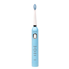 Электрическая зубная щетка GALAXY LINE GL4980л 1,5 Вт, время непрерывной работы до 1,5 ч, 6 режимов работы, цвет голубой/белый