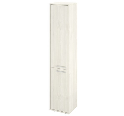 Канцлер Скандинавское дерево белое Шкаф-пенал для документов закрытый КЦ32. Размер (ШхГхВ): 371х338х1845мм. ЛДСП 18мм. (КЦ15+КЦ17+КЦ18) ЗАКАЗНАЯ ПОЗИЦИЯ 