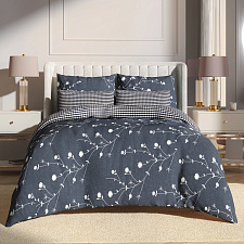 Комплект постельного белья Семейный Сатин/Комфорт "Грасс" 
Простыня 220х240 см, пододеяльник 145х215 см-2 шт, наволочка 50х70 см - 2шт; наволочка 70х70 см-2 шт