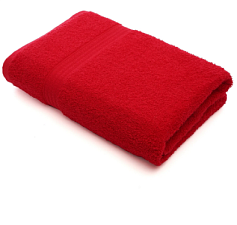 Полотенце махровое "Guten Morgen" Ruby 50х90 см, плотность 400 гр/м2, 100% хлопок, цвет красный