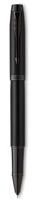 Роллер PARKER IM Achromatic T317 Matt Black F, черные чернила, корпус: латунь ювелирная, черная отделка. подарочная упаковка