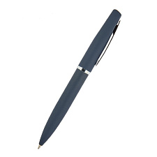 Ручка подарочная, автоматическая, шариковая, PORTOFI Bruno Visconti 1,0 мм цвет чернил синий, цвет корпуса синий, металлический, покрытие Soft Touch