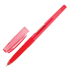 Ручка шариковая Pilot BPS-GG-F, красный стержень, 0,7 мм, красный корпус, резиновая манжетка