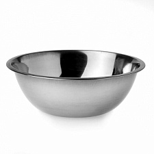 Тарелка миска глубокая объем 600 мл, нержавеющая сталь, диаметр 16 см, не окисляется 