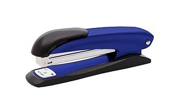 Степлер №24/6 №26/6 "Lamark ULRICH" до 30 листов, открытый/закрытый тип сшивания, антистеплер, цвет синий