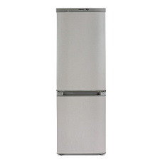 Холодильник БИРЮСА М418, высота 145х48х60,5 см, объем 180л, двухкамерный, морозильная камера, управление механическое, 1 компрессор, цвет металлик