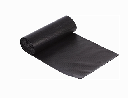 Мешки для мусора ПВД 120л 10шт в рулоне, плотность 35 мкм, размер 70х110 см, черные