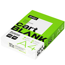 Бумага А-4, Cartblank Digi плотность 160 г/м2, белизна 145 % по CIE, яркость 99% ISO,толщина 190 мкр , 250 листов
