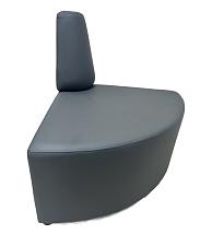 Модуль М10-1С экокожа базальтово-серый Euroline 995 (категория А). Размер (ШхГхВ): 730х730х800мм.