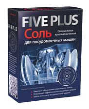 Средство для посудомоечной машины Соль "FIVE PLUS" 1,5 кг