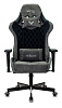 Кресло геймерское Zombie VIKING 7 KNIGHT черный/серый, текстиль/экокожа. Металлическая крестовина. Механизм Топ-ган. Пластиковые подлокотники. Регулировка наклона спинки. Нагрузка до 150 кг.