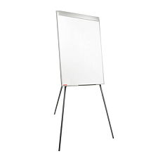 Доска Флипчарт BRAUBERG на треноге 70х100 см магнитно-маркерный,  рамка металл, цвет белый