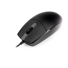 Мышь проводная  Smartbuy ONE 216-K оптическая (1000 dpi), USB (3but)+Roll, 3 кнопки, длина провода 1,5м, размер 67х38х125, цвет черный