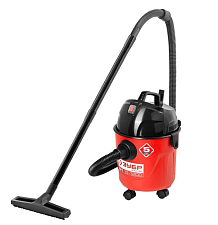 Пылесос Зубр ПУ-15-1200 М1 мощность1200Вт объем бака 15л, сухая/влажная уборка, режим работы: всасывание, выдувание, кабель 4,5 м