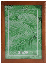 Рамка 21х30 дерево цвет "Красное дерево" профиль №6, ширина 2,5 см