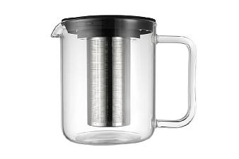 Чайник заварочный Maxwell & Williams "Blend" термостойкое стекло, фильтр из нержавеющей стали, 1000 мл