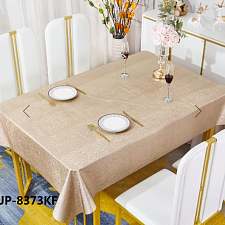 Скатерть Клеенка на тканевой основе (рулон 20 метров) ширина 137см, Тоскана цвет бежевый