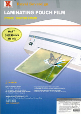 Заготовки для ламинирования А3 матовая поверхность, размеры 303х426мм, 250мкр, 100шт.уп.