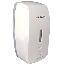 Дозатор для жидкого мыла сенсорный 1 л KSITEX  ASD-1000W непрозрачный, белый, пластиковый, окно, размеры :255х140х100 мм 