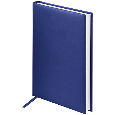 Ежедневник недатированный А5 OfficeSpace "Ariane" 160л, размер 145х205 мм, в линию, обложка балакрон, цвет синий