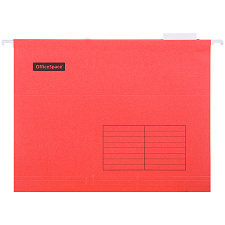 Папка подвесная картонная OfficeSpace V-образной формы, размер 310*240 мм, формат А4, до 80 листов, цвет ассорти