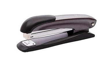 Степлер №24/6 №26/6 "Lamark ULRICH" до 30 листов, открытый/закрытый тип сшивания, антистеплер, цвет черный