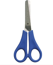 Ножницы 130 мм детские Centrum, пластиковые ручки, с линейкой, цвет ассорти