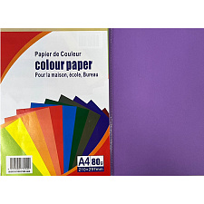 Бумага COLOR Paper А-4 80 г/м2, CPP-15 фиолетовый 100 листов, Неон