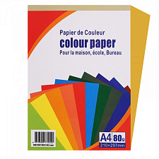 Бумага COLOR Paper формат А-4, плотность 80 г/м2, 100 листов, цвет золото Интенсив CPP-08