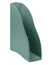 Вертикальный накопитель пластиковый Стамм "Космос" ширина 85 мм, цвет зеленый NY