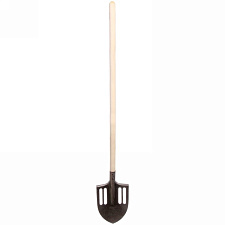 Лопата ШТЫКОВАЯ остроконечная с черенком, сталь рельсовая, ребра жесткости, толщина 1,8мм, Общая длина 1500 мм.